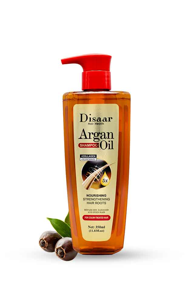 Disaar Argan Oil Shampoo | Nourishing Formula for Strong, Smooth & Healthy Hair |325ml