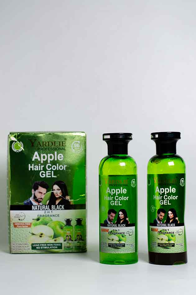Yardlie Professional Apple Hair Color Gel Natural Black Clearance Piece