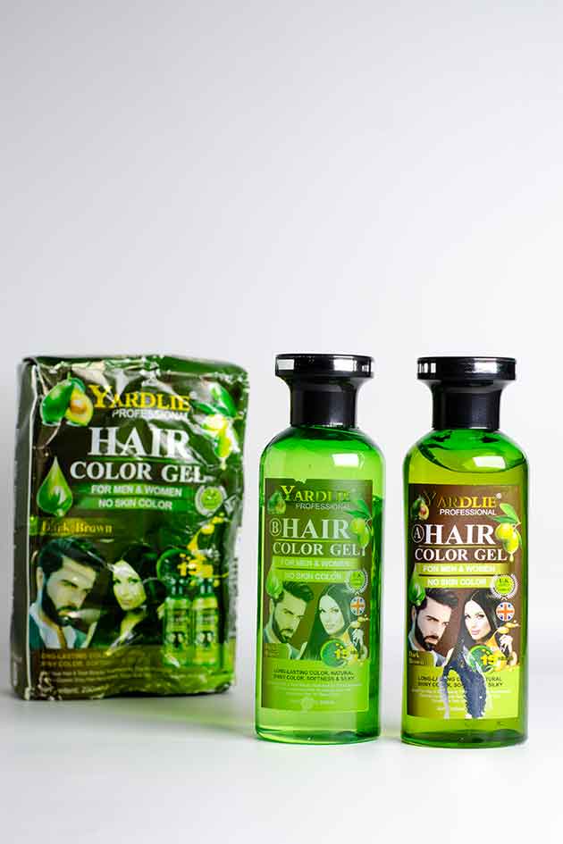 Yardlie Professional Hair Color Gel Dark Brown Original Stock Clearance