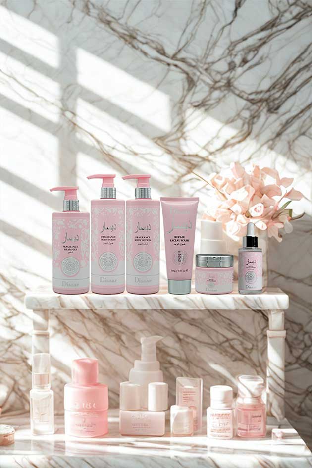 Disaar 6-in-1 Skincare & Body Care Set – Fragrance & Repair Facial Complete Kit
