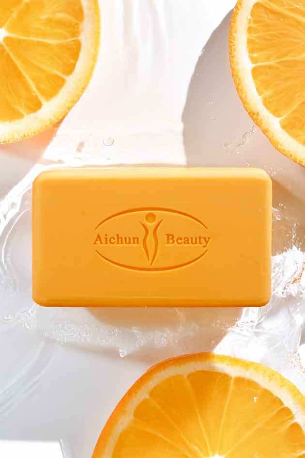 Aichun Beauty Vitamin C Soap for Face & Body – Brightening & Whitening Skincare Bar |200g