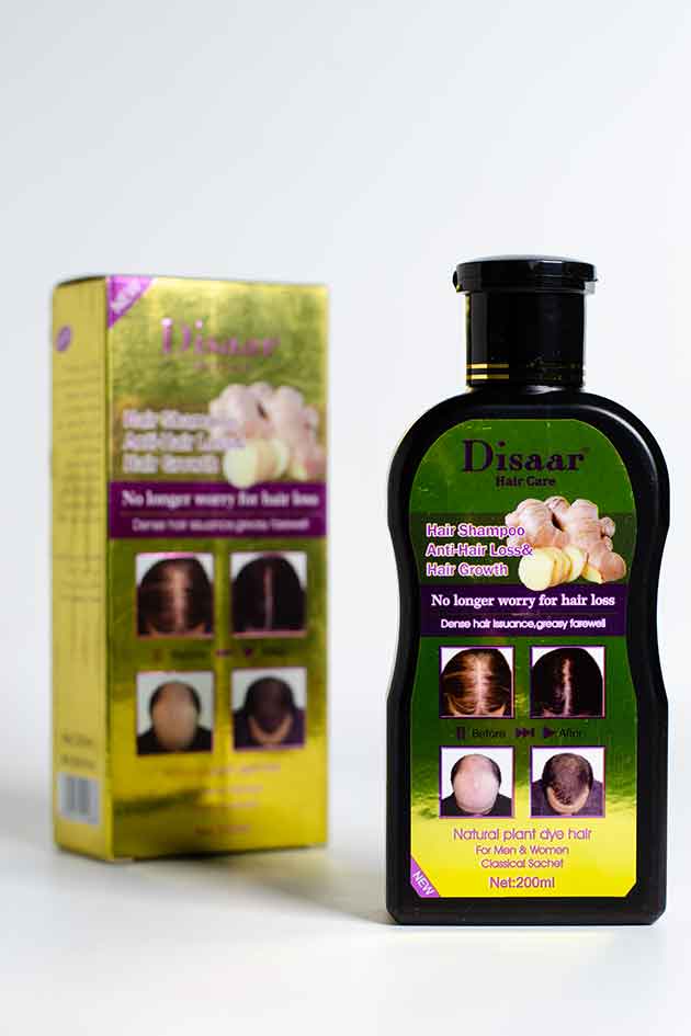 Disaar Hair Shampoo Anti-Hair Loss & Hair Growth – Natural Plant Formula 200ml