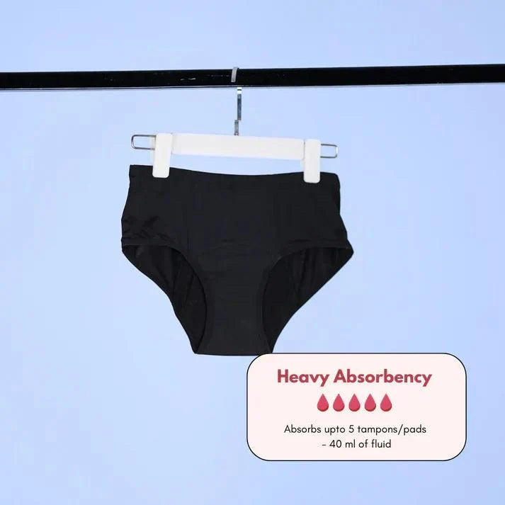 Mudassir cosmetics | 4 Layered Leak Proof Period Panty for Heavy Flow