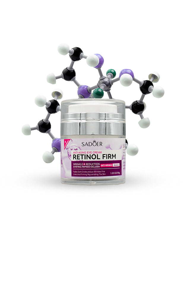 Sadoer Retinol Firm Anti Aging Eye Cream for Wrinkle Reduction 30g