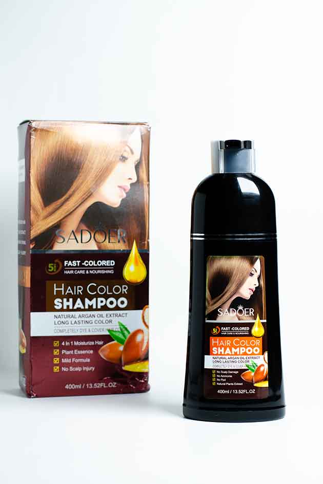 SADOER Hair Color Shampoo 400ml Stock Clearance Last Piece