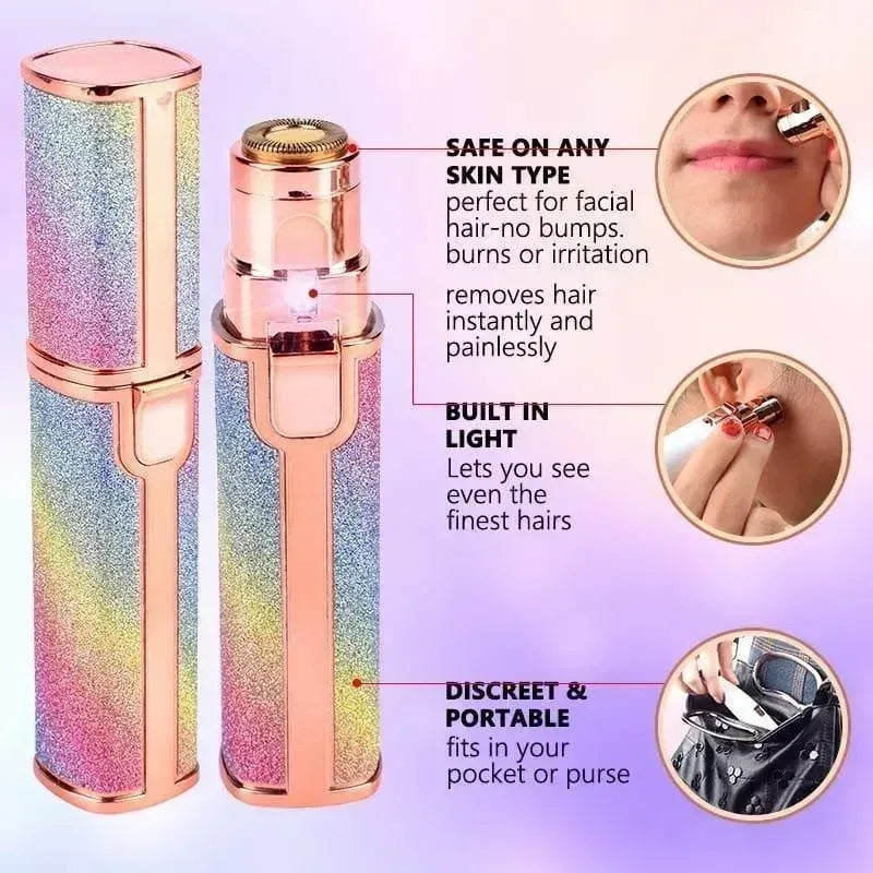 2 In 1 Flawless Facial & Eyebrow Hair Remover