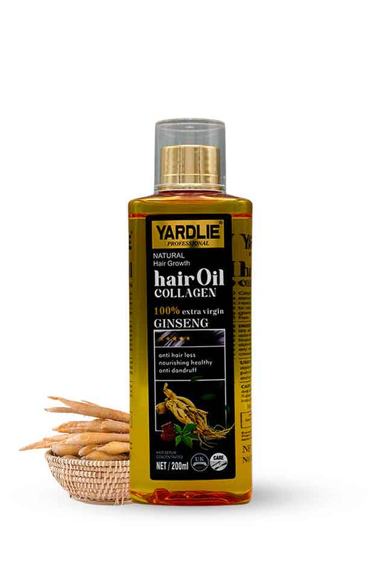 Yardlie Hair Oil Collagen & Ginseng Hair Growth Oil 200ml