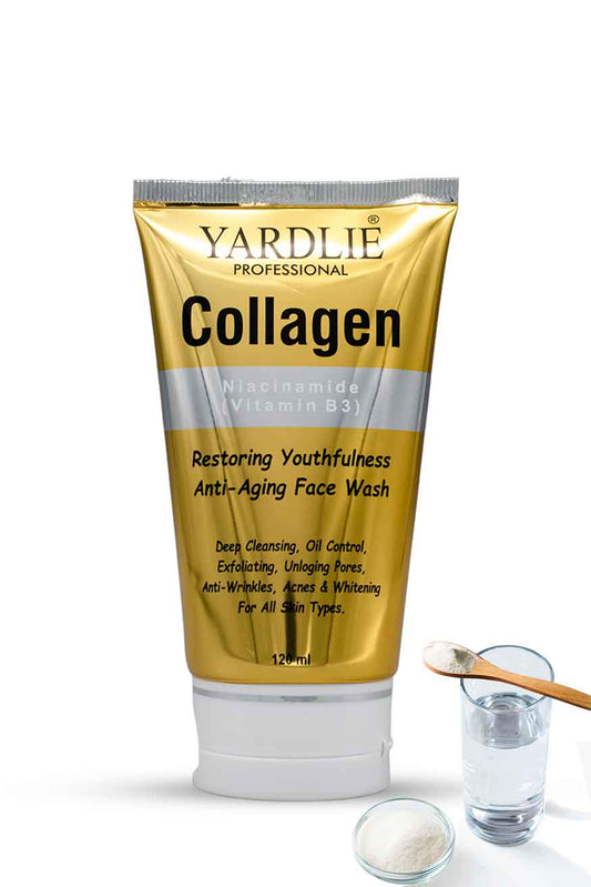 Face Wash | Collagen | Niacinamid | Vitamin B3 | Yardlie | 120ML