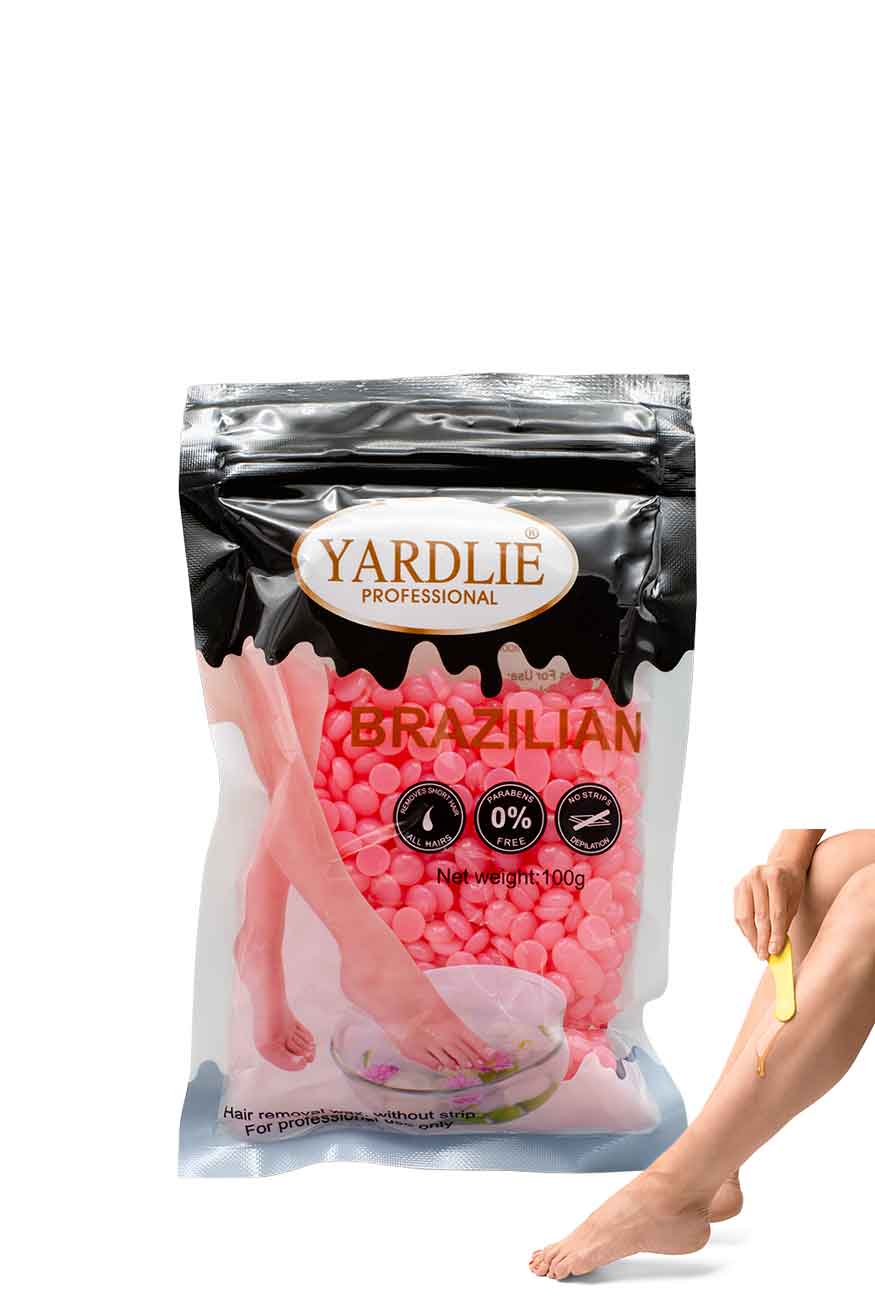 Yardlie Professional Brazilian Hair Removal Wax Without Strip for Professional Use | Sachet