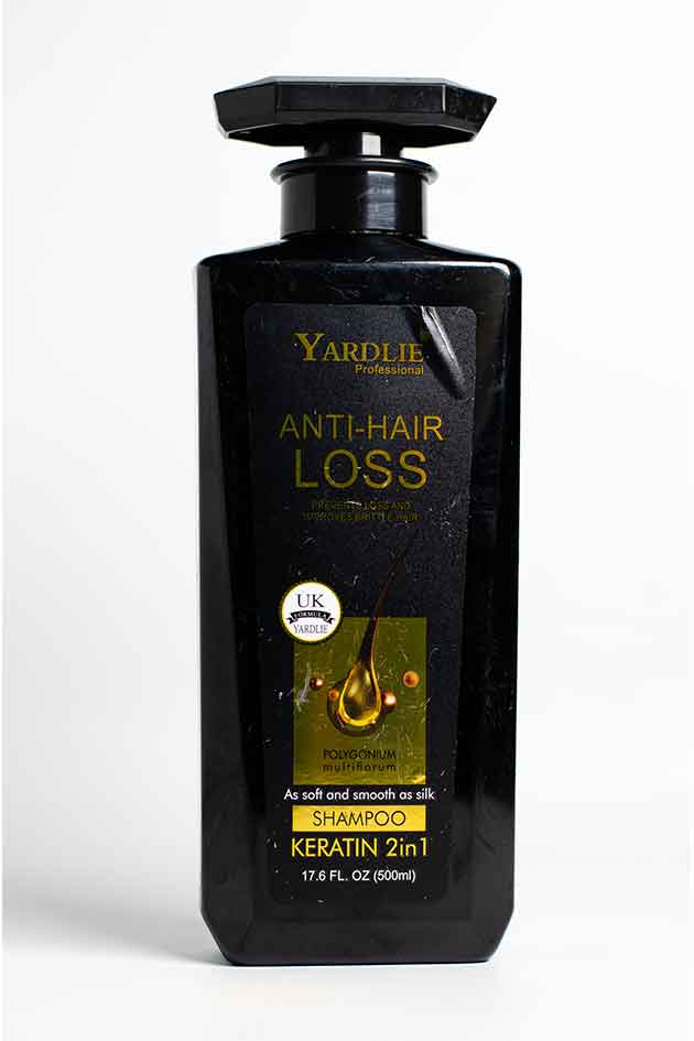 Yardlie Professional Anti-Hair Loss Keratin 2in1 Shampoo 500ml (No Box | Slight Label Scratch)