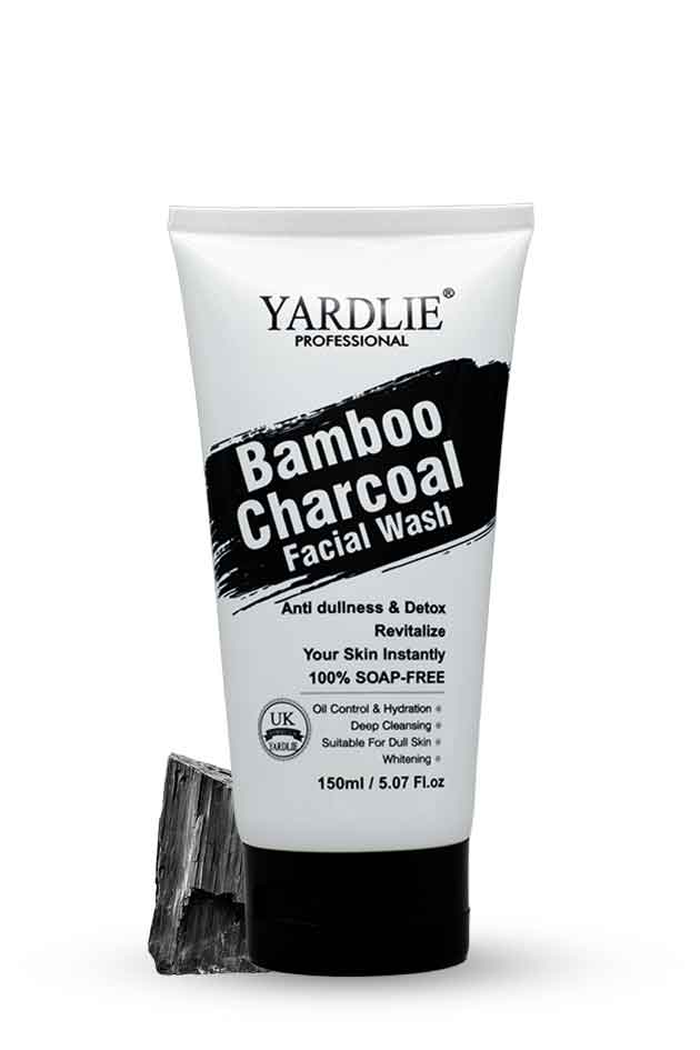 Yardlie Bamboo Charcoal Facial Wash 150ml Deep Cleansing