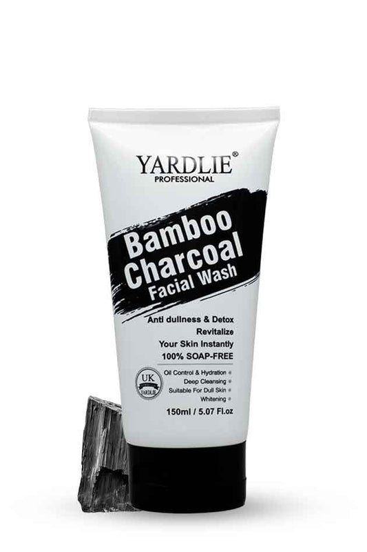 Yardlie Bamboo Charcoal Facial Wash 150ml Deep Cleansing