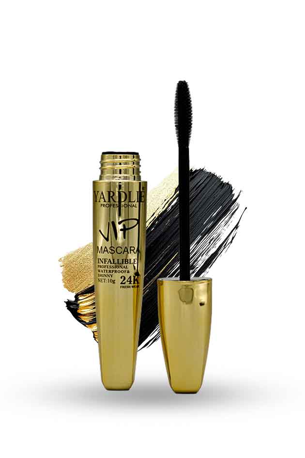 Yardlie VIP Infallible Waterproof Mascara VC-B5 24K Fresh Wear 10g