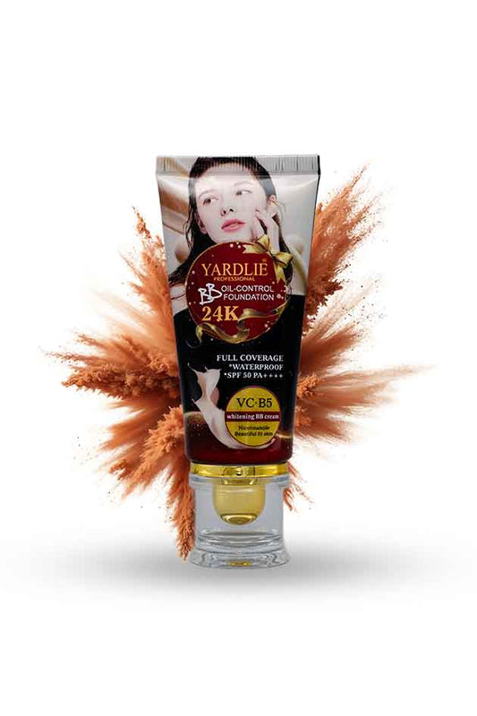 Yardlie VC B5 BB Cream Foundation 24K Oil Control SPF 50 50ml