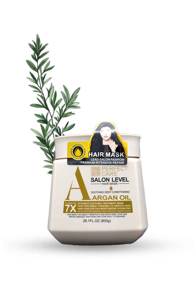 Perfect Care Salon Level Argan Oil Hair Mask 800g for Deep Repair