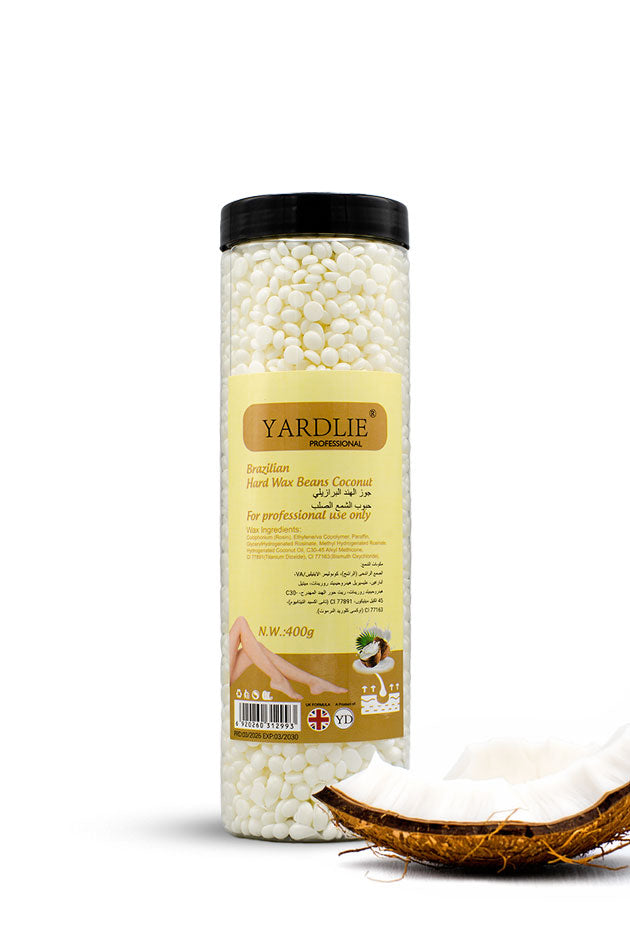 Yardlie Brazilian Hard Wax Beans Coconut 400g Online in Pakistan