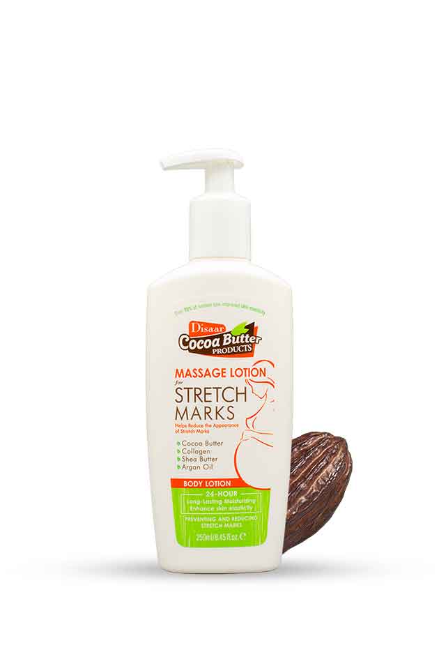 Disaar Cocoa Butter Stretch Mark Massage Lotion 250ml
