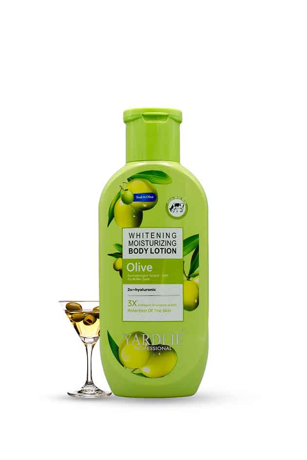 Yardlie Professional Olive Whitening Moisturizing Body Lotion – Deep Hydration & Glow