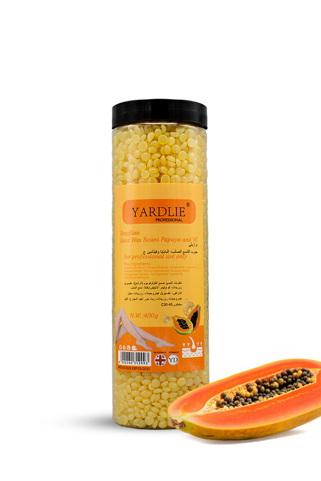 Yardlie Brazilian Hard Wax Beans Papaya and Vitamin C 400g Pakistan