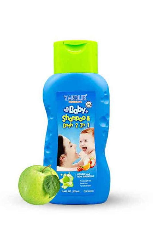 Yardlie Baby Shampoo and Bath 2 in 1 Apple Extract 337ml
