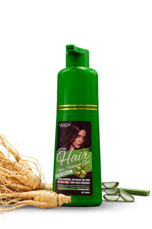 Lichen Dark Brown Hair Color Shampoo Gel 200ml Online Pakistan