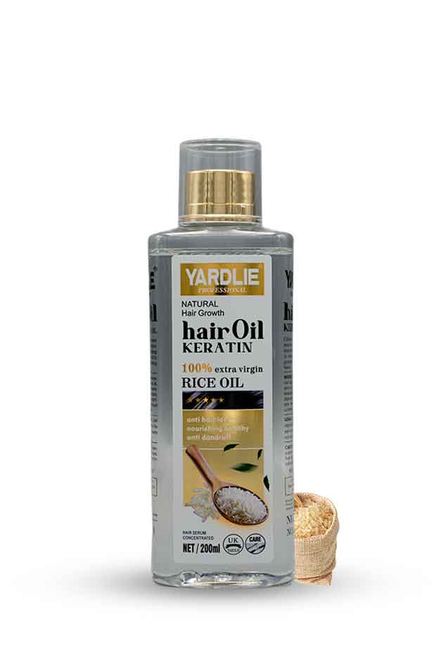 Yardlie Hair Oil Keratin & Rice Oil Hair Growth Oil 200ml
