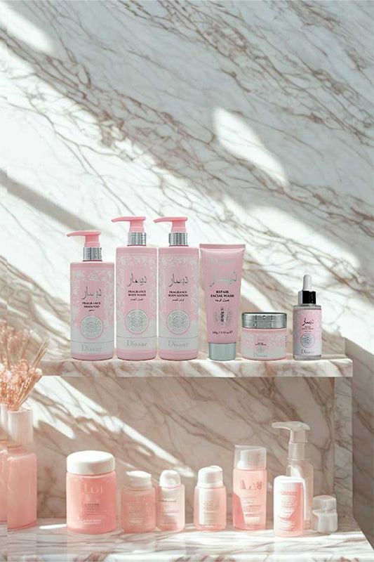 Disaar 6-in-1 Skincare & Body Care Set – Fragrance & Repair Facial Complete Kit