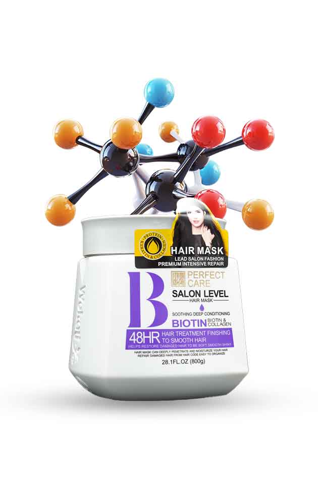 Perfect Care Salon Level Biotin Hair Mask 800g for Smooth Strong Hair