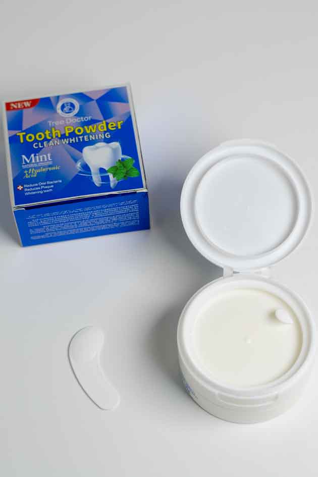 Tree Doctor Tooth Powder Mint – Natural Whitening & Fresh Breath Oral Care Formula