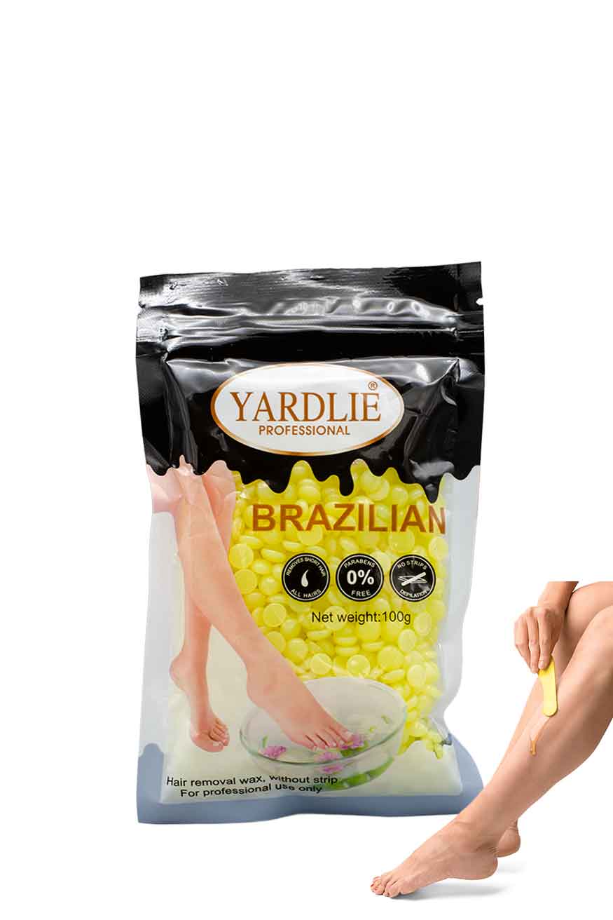 Yardlie Professional Brazilian Hair Removal Wax Without Strip for Professional Use | Sachet