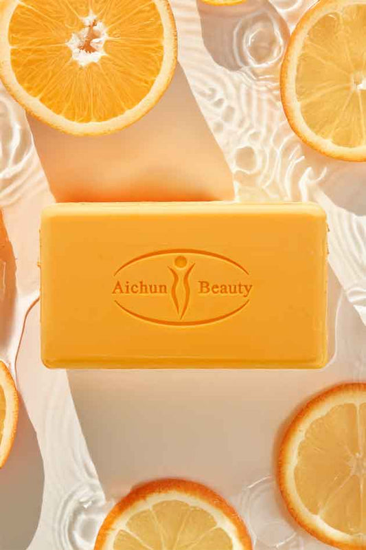 Aichun Beauty Vitamin C Soap for Face & Body – Brightening & Whitening Skincare Bar |200g
