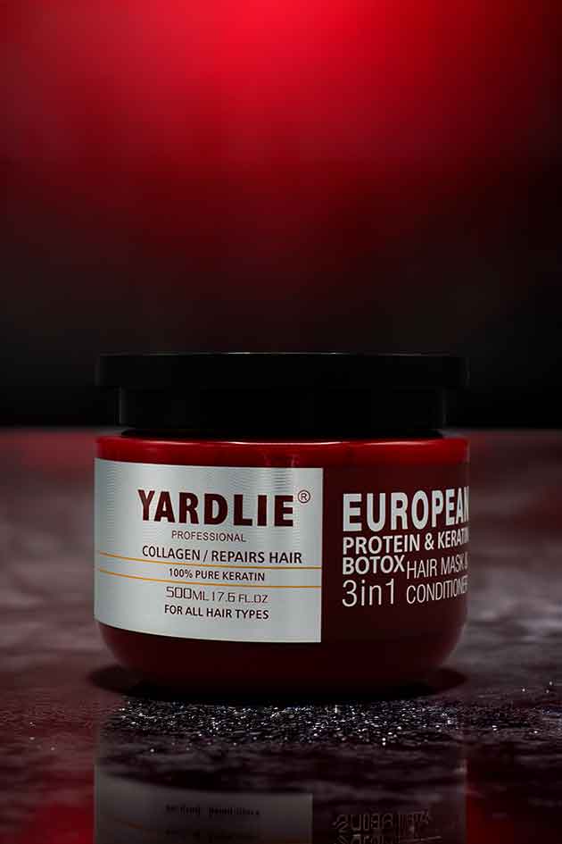 Yardlie European Protein & Keratin Botox Hair Mask 3 in 1 Conditioner 500ml
