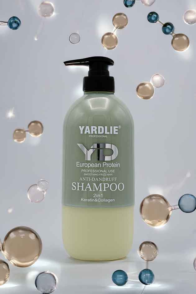 Yardlie Capsule Keratin & Collagen Anti-Frizz Shampoo | 800ml | Grey