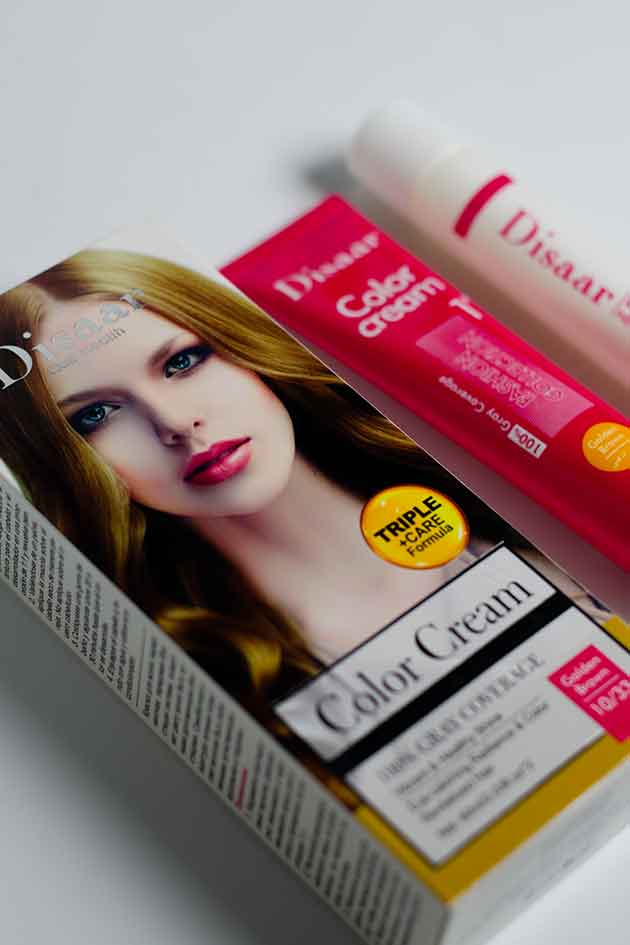 Disaar Golden Brown Hair Dye – Radiant Gray Coverage