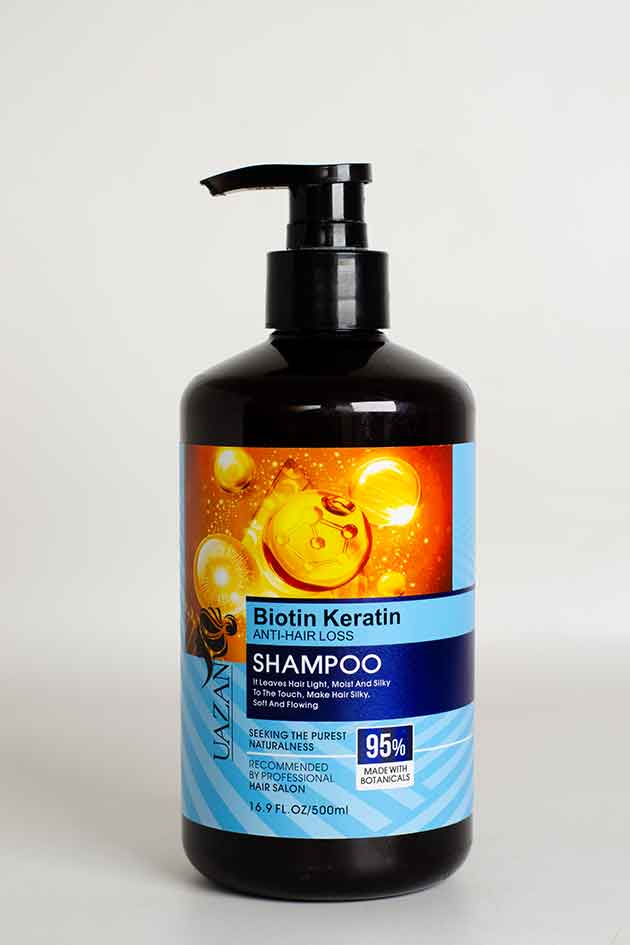 Biotin Keratin Anti Hair Loss Shampoo 500ml Stock Clearance Slight Leakage