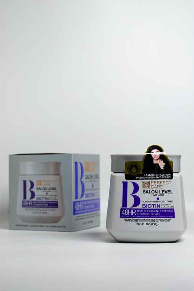 Perfect Care Salon Level Biotin Hair Mask 800g for Smooth Strong Hair