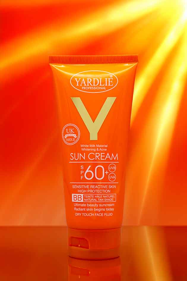 Yardlie Sun Cream SPF 60 BB Natural Tan 100ml