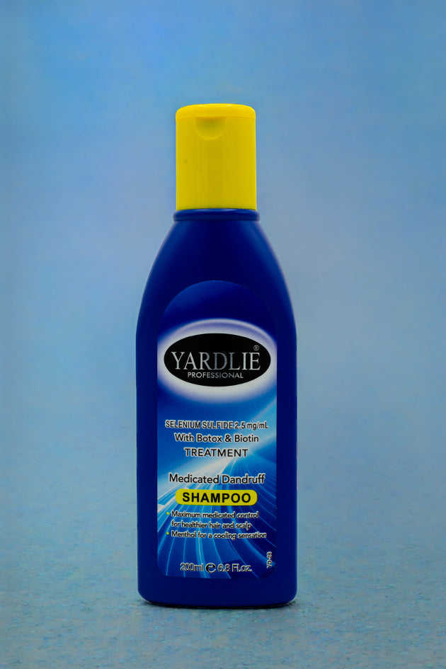 Medicated Dandruff | Shampoo | Selenium Sulfide | Botox & Biotin |  Yardlie | 200ml