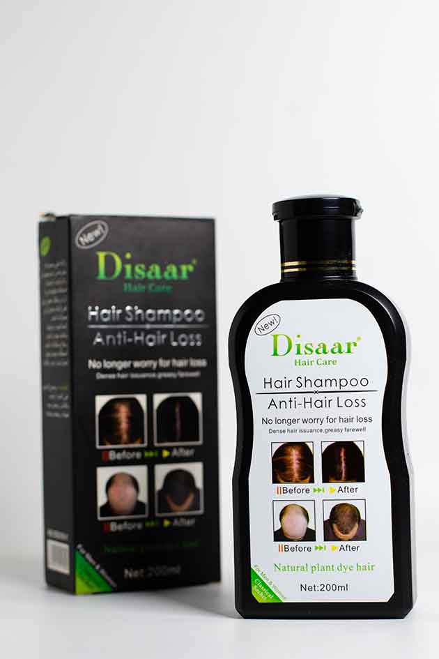 Disaar Anti-Hair Loss Shampoo 200ml Natural Plant Formula for Stronger Hair (Last Piece)
