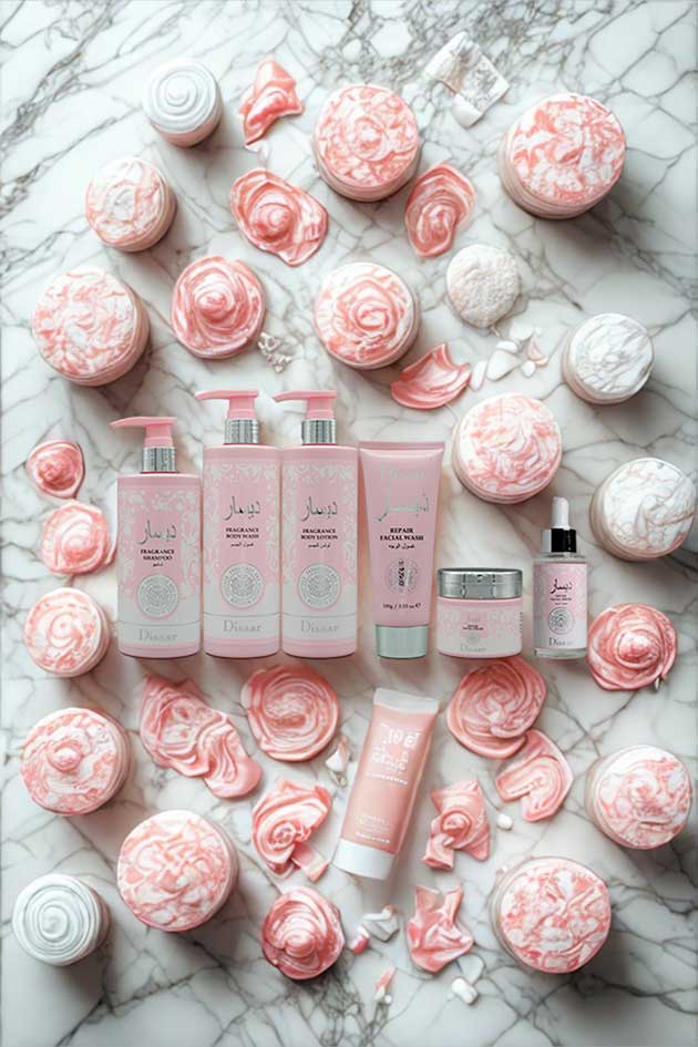 Disaar 6-in-1 Skincare & Body Care Set – Fragrance & Repair Facial Complete Kit