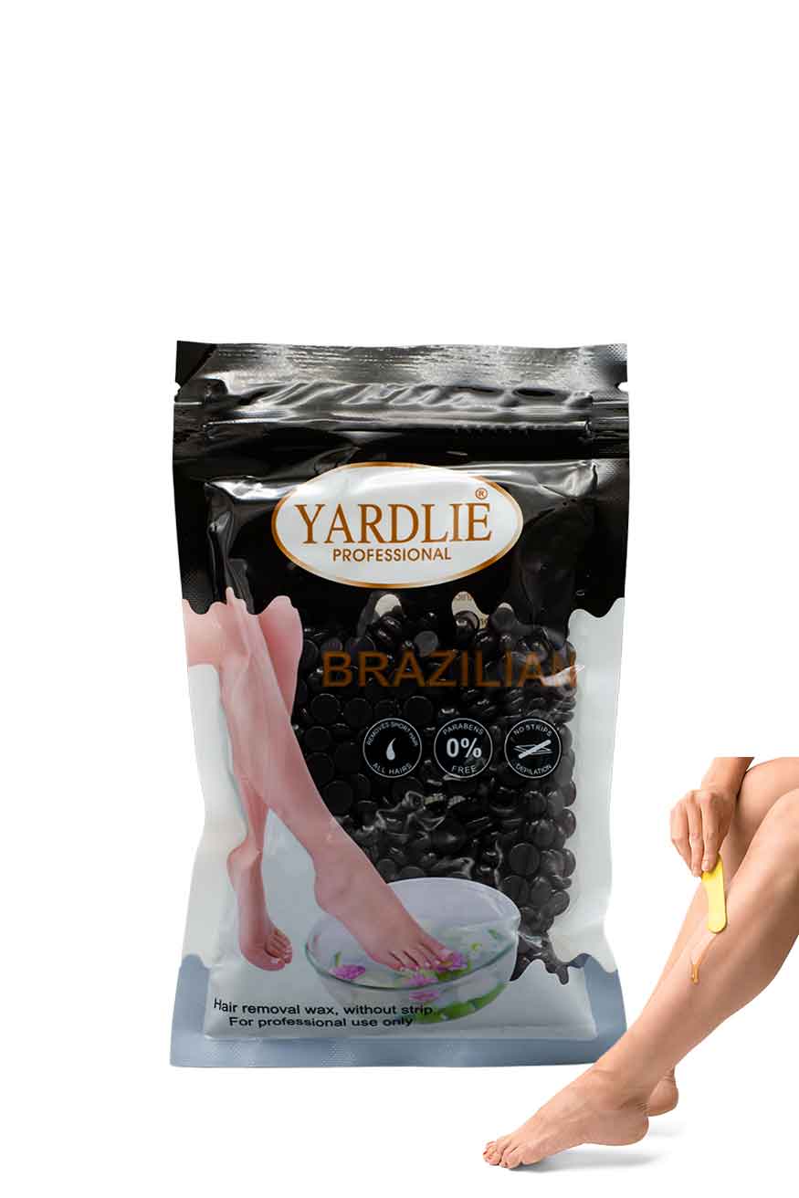 Yardlie Professional Brazilian Hair Removal Wax Without Strip for Professional Use | Sachet