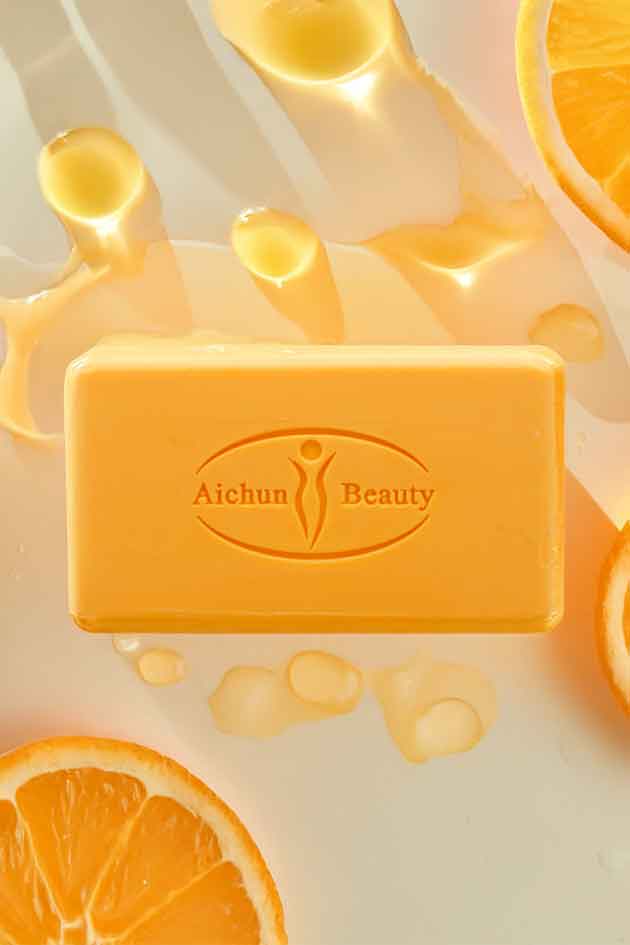 Aichun Beauty Vitamin C Soap for Face & Body – Brightening & Whitening Skincare Bar |200g