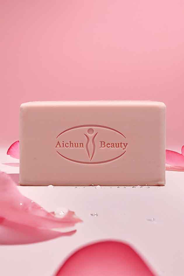 Aichun Beauty Rose Soap for Face & Body – Deep Moisturizing & Brightening Bar |300g