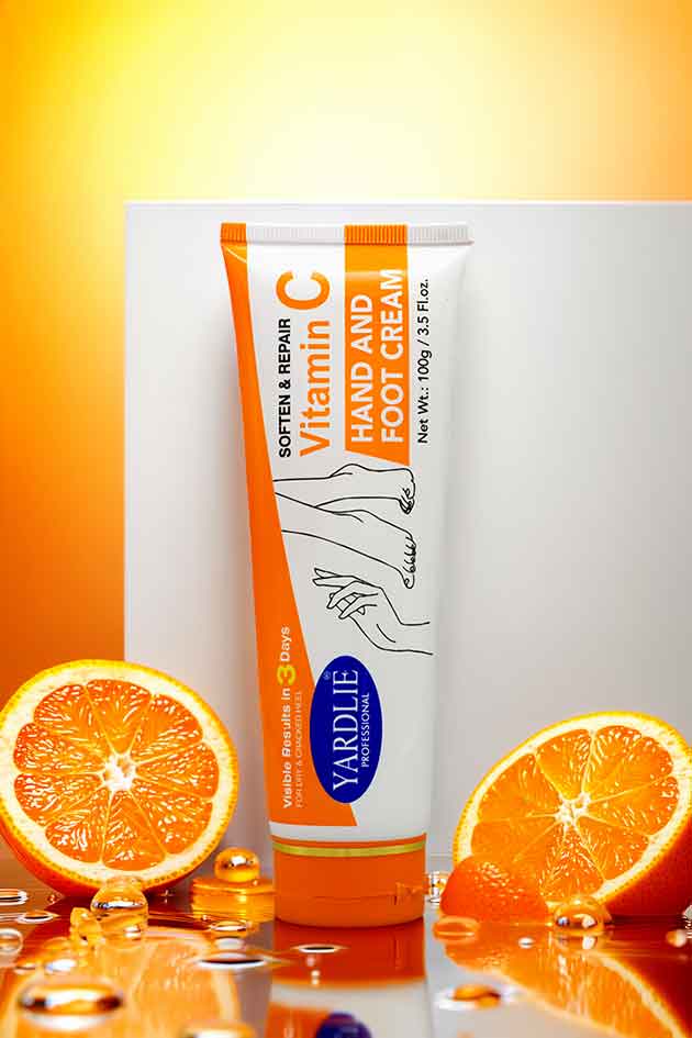 Yardlie Vitamin C Hand and Foot Cream 100g Repair Moisturizer