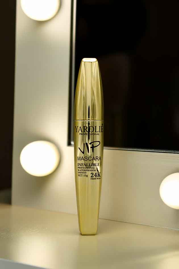 Yardlie VIP Infallible Waterproof Mascara VC-B5 24K Fresh Wear 10g