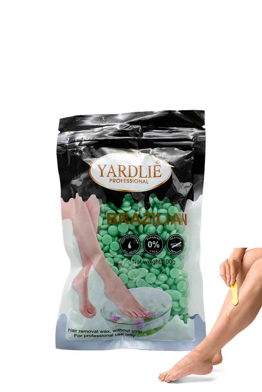 Yardlie Professional Brazilian Hair Removal Wax Without Strip for Professional Use | Sachet