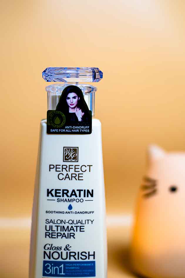 Ultimate Keratin Shampoo 520ml | Perfect Care | Sulphate, Paraben & Silicone Free for Healthy Hair