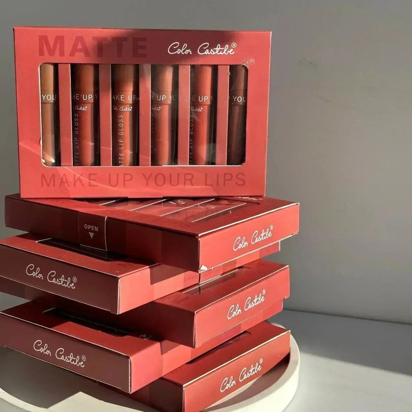 Mudassir Cosmetics | Color Castle Liquid Matte Lip Gloss Set