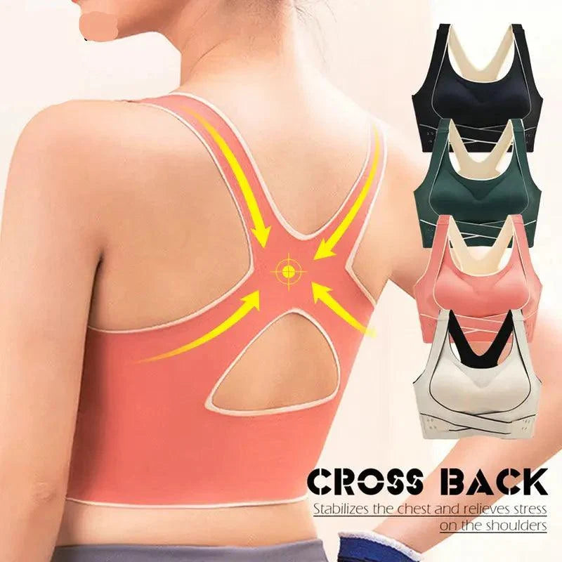 Mudassir Cosmetics | Side Buckle Front Cross Comfy Curve Pushup Bra