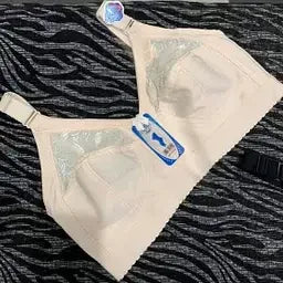 Mudassir Cosmetics | Orignal Irani Capri Full Coverage Cotton Bra – Wide Straps, Soft & Breathable, Best for Heavy & Saggy Breasts, Non-Padded with Net Patch
